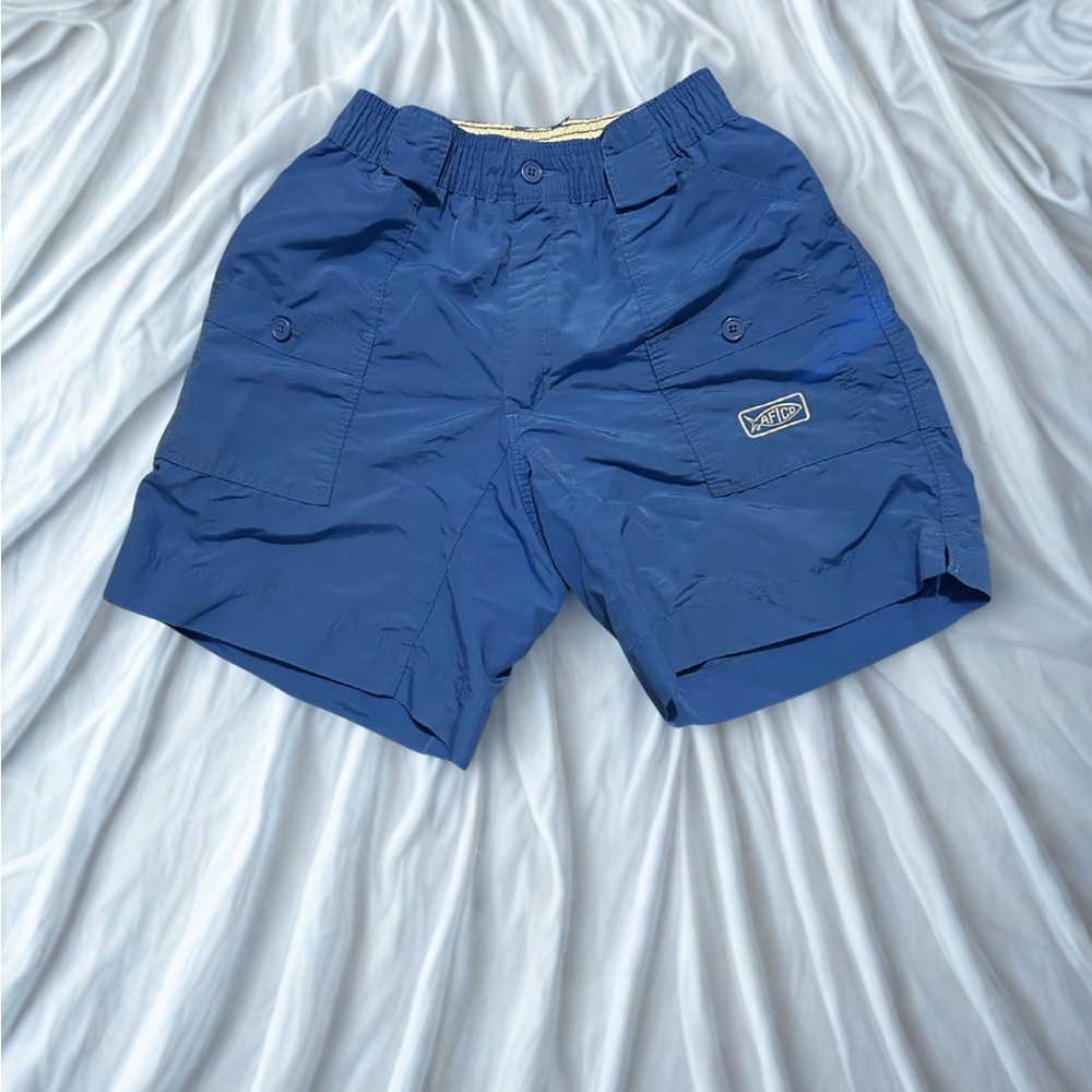 AFTCO Men’s Blue Cargo Shorts